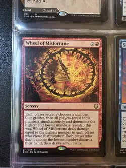 Wheel of Misfortune Commander Legends Regular - Image 1