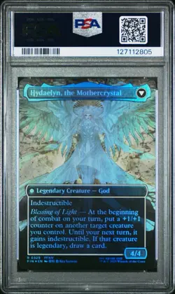 PSA 10 Venat Heart Of Hydaelyn (Borderless Foil) Final Fantasy 0329 FF14 MTG - Image 3