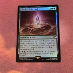 The Earth Crystal Foil, MTG Single, FIN 0184 Rare NM - Image 1