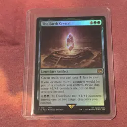 The Earth Crystal Foil, MTG Single, FIN 0184 Rare NM - Image 3
