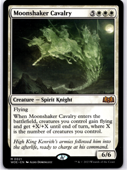 Moonshaker Cavalry Regular NM MTG - Image 1