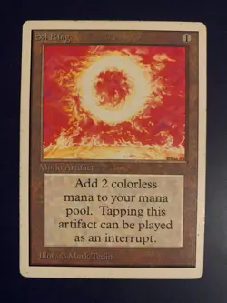 Sol Ring Unlimited Edition Regular MTG Magic the Gathering MP - Image 1
