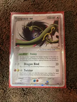 2006 Pokemon TCG Rayquaza EX (Holo) Rare Black Promo #039 - Image 1