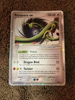 2006 Pokemon TCG Rayquaza EX (Holo) Rare Black Promo #039 - Image 2