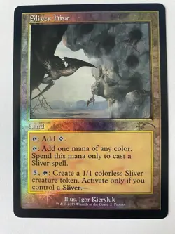 1x Sliver Hive - Foil - Retro Frame - MTG Secret Lair - NM-Mint, English - Image 1