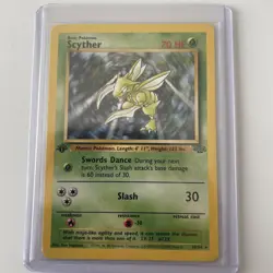 Pokemon TCG | Scyther 1st Edition Non Holo Rare 26/64 Jungle - Image 1
