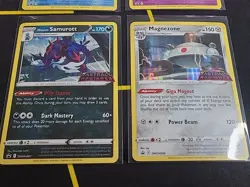 Pokemon TCG Lot (4) Wyrdeer SWSH206 Magnezone 208 Basculegion 205 Samurott 207LP - Image 3