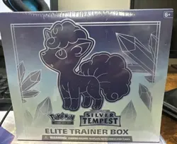 Pokemon TCG Sword & Shield Silver Tempest ETB Elite Trainer Box Factory Sealed - Image 1