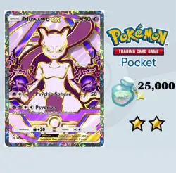 Mewtwo EX PTCGP - Pokemon TCG Pocket (Trade Me Anything!) - Image 1