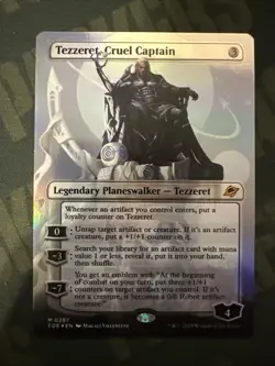 Tezzeret, Cruel Captain Borderless Foil - Edge Of Eternities - Mythic #287 - Image 1