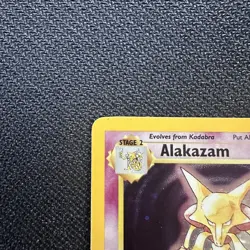 Pokemon Alakazam Holo Rare - LP - Base Set 1/102 - Image 2