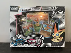 Pokemon Black Bolt White Flare Unova Victini Illustration Collection SEALED/NEW - Image 1
