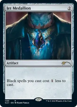 Jet Medallion (Post Malone) - Near Mint MTG Secret Lair - Image 1