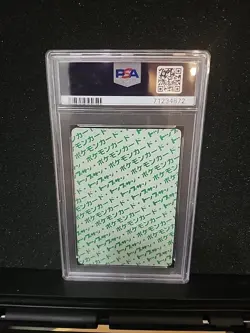 Pokemon PSA 9 Mint 1995 FLAREON Topsun Green Back Japanese Promo #136 - Image 2