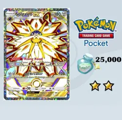 Solgaleo EX PTCGP - Pokemon TCG Pocket (Trade Me Anything!) - Image 1