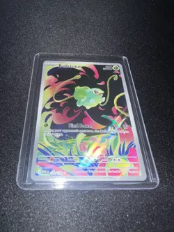 Pokemon TCG Mega Evolution Bulbasaur Illustration Rare 133/132 NM/MINT - Image 1