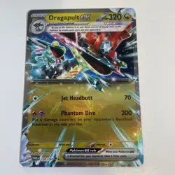 Pokemon TCG Twilight Masquerade - Dragapult Ex 130/167 Holo Double Rare English - Image 1
