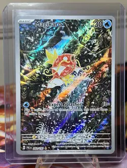Pokemon TCG Paldea Evolved - Magikarp - Illustration Rare #203/193 - NM/MINT - Image 1
