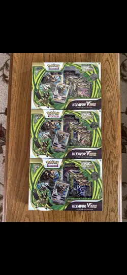 Pokemon Tcg Kleavor Vstar Collection Box Lot 15 Packs - Image 2