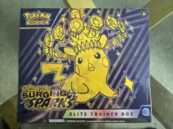 SEALED Surging Sparks Elite Trainer Box ETB - Pokemon Scarlet & Violet - Image 1