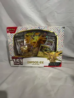 Pokemon Scarlet & Violet 151 Zapdos EX Collection Box Sealed NEW - Image 1