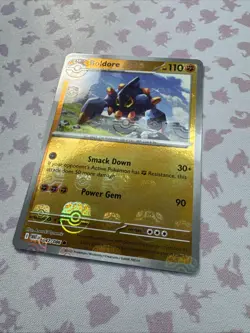 Boldore (Master Ball Pattern) 047/086 Common Holo NM Pokemon SV: White Flare - Image 2