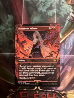 Nibelheim Aflame (Borderless) Final Fantasy Regular - Image 1