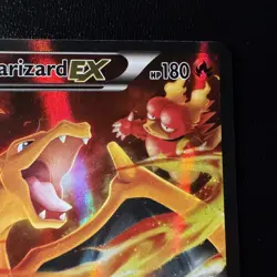 FREE SHIPPING Pokemon TCG: Charizard EX XY121 Black Star Promo Full Art Holo - Image 3