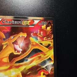 FREE SHIPPING Pokemon TCG: Charizard EX XY121 Black Star Promo Full Art Holo - Image 4