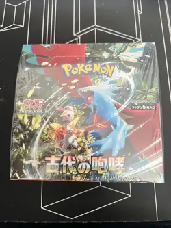 Pokemon - ANCIENT ROAR Booster Box Japanese SV4K 30 Pack New SEALED - Image 1