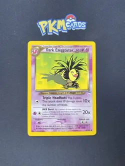 Pokemon TCG Dark Exeggcutor Neo Destiny 33/105 Regular LP. - Image 1