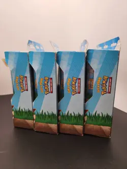 4 Sealed Let’s Play Pokemon Pikachu Eevee Cracked Ice Holo Deck Set JP0034 - Image 4