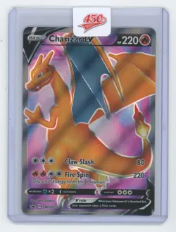 Pokemon Sword & Shield Promo Charizard V Full Art Rare #SWSH050 - Image 1