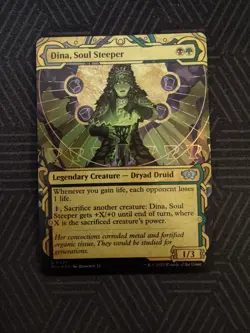 mtg dina, soul sleeper showcase foil multiverse legends - Image 1