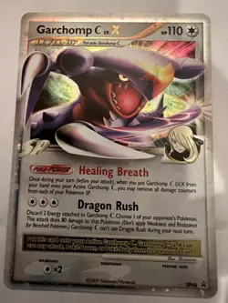 Pokemon TCG Garchomp C LV.X DP Black Star Promotional DP46 Holo Promo - Image 1