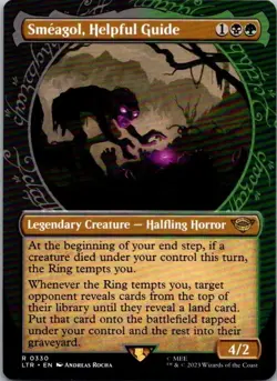 Smeagol, Helpful Guide (Showcase) Universes Beyond: the Lord of the Rings MTG NM - Image 1