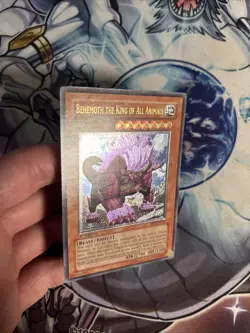 (MC) Yugioh Behemoth The King Of All Animals FET-EN014 Ultimate Rare 1st VLP - Image 3