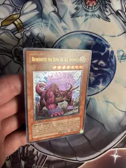 (MC) Yugioh Behemoth The King Of All Animals FET-EN014 Ultimate Rare 1st VLP - Image 4