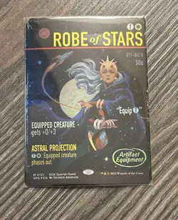 MTG Robe of Stars - Showcase, Foil NM-Mint, English Special Guests - Image 1