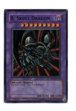 Yugioh- 1X B. Skull Dragon - Super Rare - Unlimited - DB1-EN153 - Light Play - Image 1