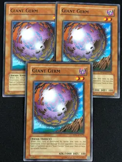 YUGIOH GIANT GERM RP01-EN070 COMMON X3 (LP) - Image 1
