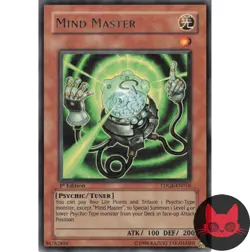 Yugioh Mind Master TDGS-EN016 Rare 1st Edition LP - Image 1