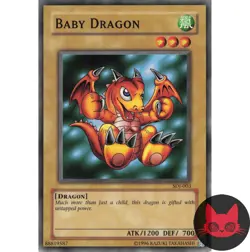 Yugioh Baby Dragon SDJ-003 Common NM - Image 1