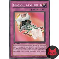 Yugioh Magical Arm Shield SD09-EN032 Common 1st Edition NM - Image 1
