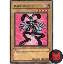 Yugioh Dark Rabbit SOVR-EN090 Rare NM - Image 1