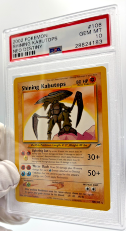 Pokemon Cards - PSA 10 Shining Kabutops 108/105 - Neo Destiny - GEM MT - PSA10 - Image 5