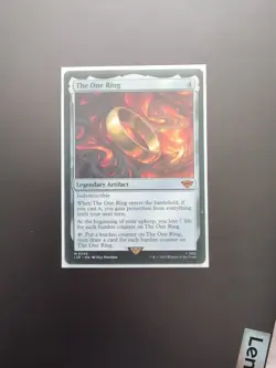 MTG the One Ring Lord of the Rings Non-Foil Card #246 Near Mint Condition - Image 2