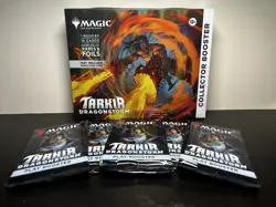MTG Tarkir: Dragonstorm Bundle - 1 Collector Omega + 5 Play Booster Packs Sealed - Image 3