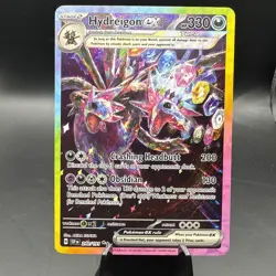 Pokemon TCG Hydreigon EX Tera Surging Sparks Ultra Rare Card 240 NM - Image 1
