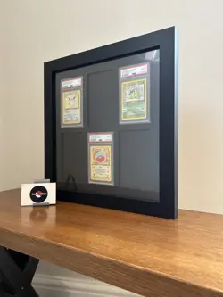 Frame Display for 6 Graded Cards - PSA, CGC, ACE, MGC, Pokemon, & TCG Slabs ✨ - Image 1